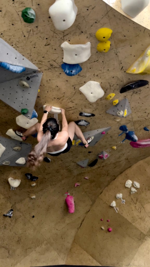 Rock climbing